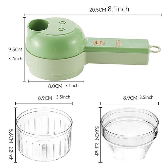Multi-Function Electric vagitabe Chopper – Chop, Slice & Fast Chopping, Easy Cooking