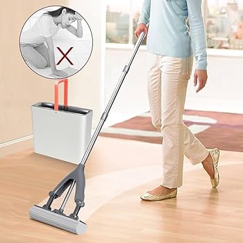 Aqua Soak Smart Mop – Quick Dry, Deep Clean Every Swipe