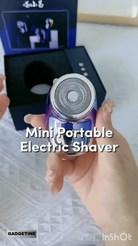 GlideTrim™ Mini Electric Shaver – Ultra Smooth Shave, Anytime, Anywhere
---