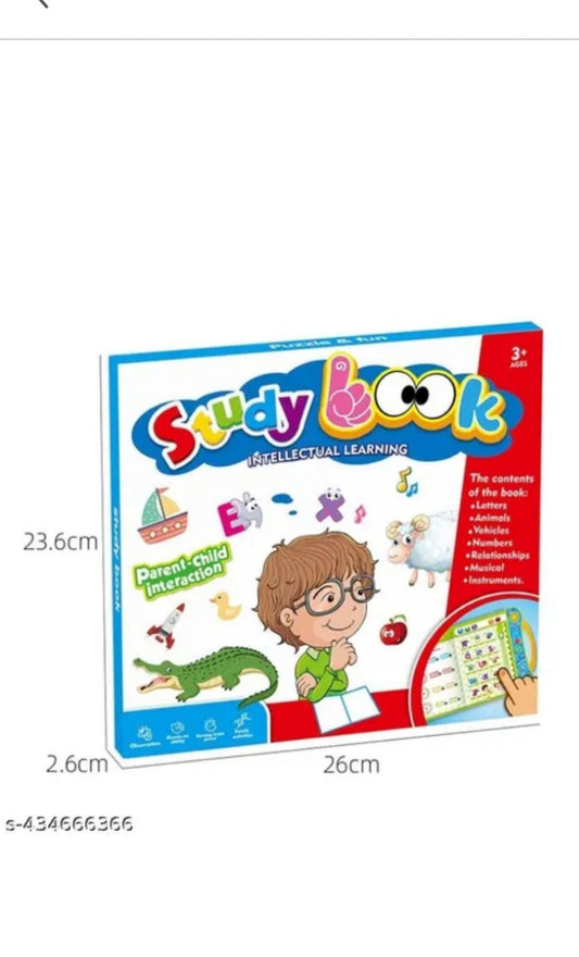 Intelligent Educational Book with Sound & Light – ABC and all methods for kids