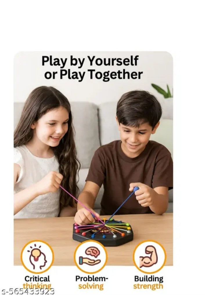 MERISHOPP Rope Untangle Toy Sensory Social Mind Toy Kids knowledge increasing Puzzle