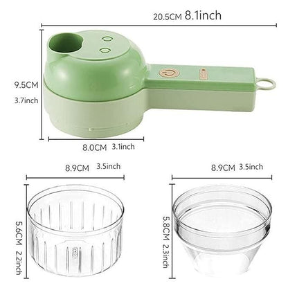 Multi-Function Electric vagitabe Chopper – Chop, Slice & Fast Chopping, Easy Cooking