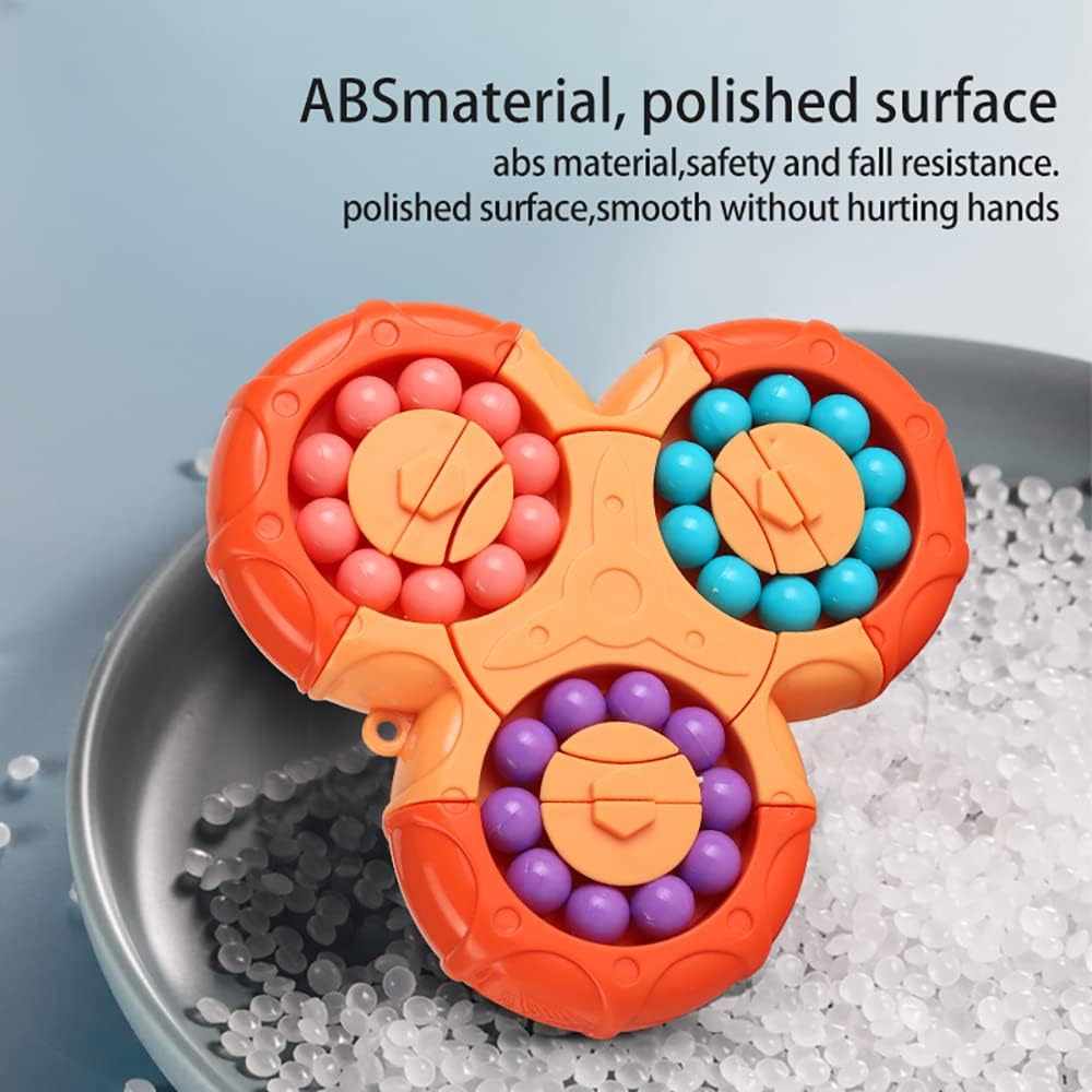 Magic Bean Puzzle Spinner – Kids Brain Booster Toy (Mobile-Free Fun!)