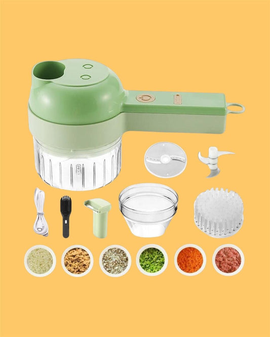 Multi-Function Electric vagitabe Chopper – Chop, Slice & Fast Chopping, Easy Cooking