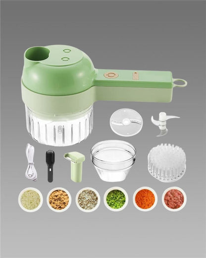 Multi-Function Electric vagitabe Chopper – Chop, Slice & Fast Chopping, Easy Cooking