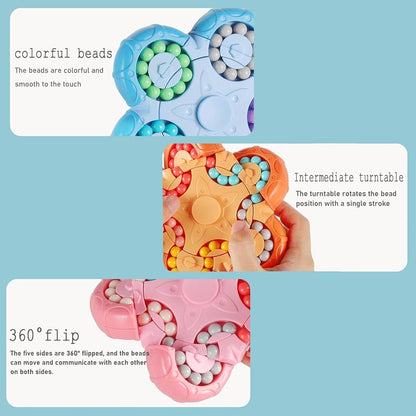 Magic Bean Puzzle Spinner – Kids Brain Booster Toy (Mobile-Free Fun!)