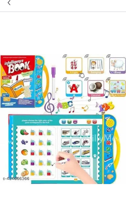 Intelligent Educational Book with Sound & Light – ABC and all methods for kids