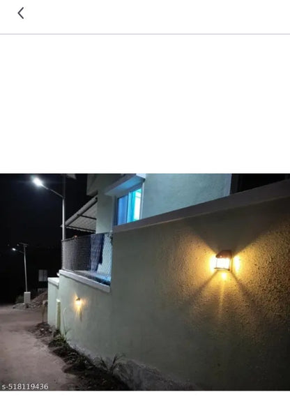 Solar Motion Sensor Wall Light – Weatherproof LED Lamp for Outdoor Security & Decor