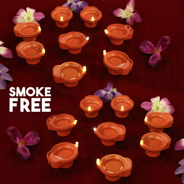 Water LED Diyas – Magical Floating Lights for Diwali Decoration | Flame-Free, Safe & Beautiful Glow (12 pcs)
