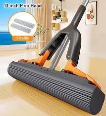 Aqua Soak Smart Mop – Quick Dry, Deep Clean Every Swipe