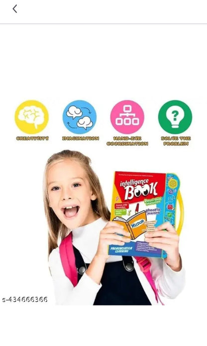 Intelligent Educational Book with Sound & Light – ABC and all methods for kids