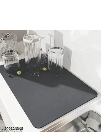 Premium Water Absorbing Dish Drying Mat – Stylish & Ultra-Functional Kitchen Essential