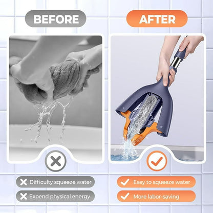 Aqua Soak Smart Mop – Quick Dry, Deep Clean Every Swipe