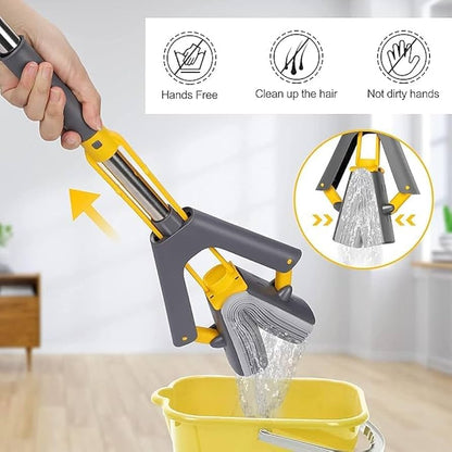 Aqua Soak Smart Mop – Quick Dry, Deep Clean Every Swipe