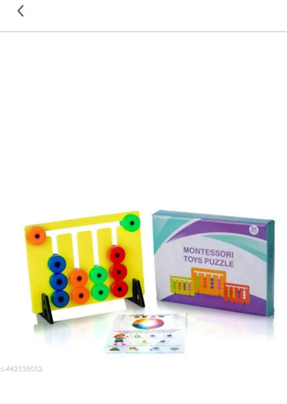 "Colour Sorting Puzzle – Brain Development Toy for Kids (Age 3+)"