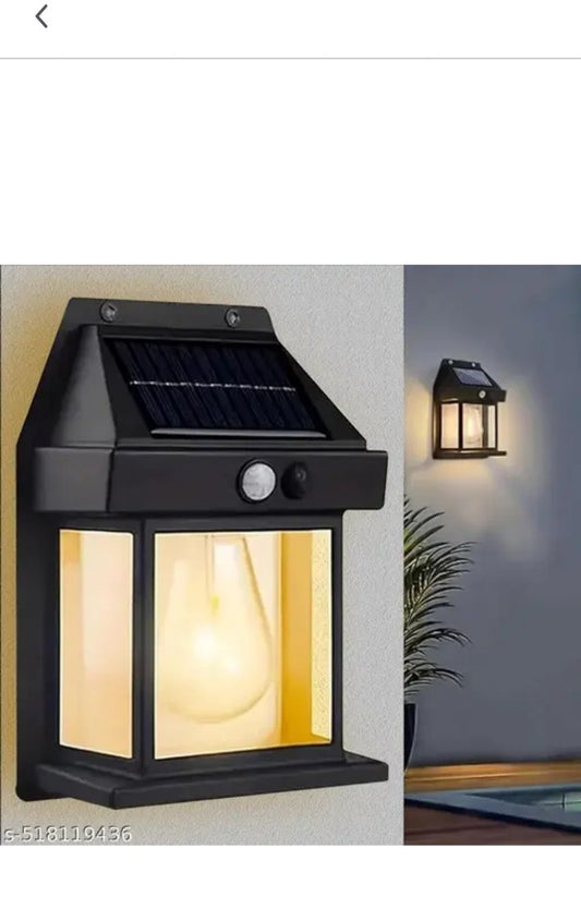 Solar Motion Sensor Wall Light – Weatherproof LED Lamp for Outdoor Security & Decor