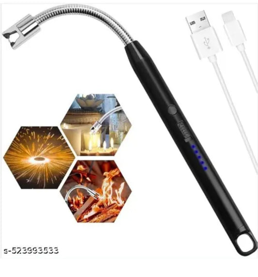 Rechargeable USB Electric Lighter for Candles and kitchen Gas